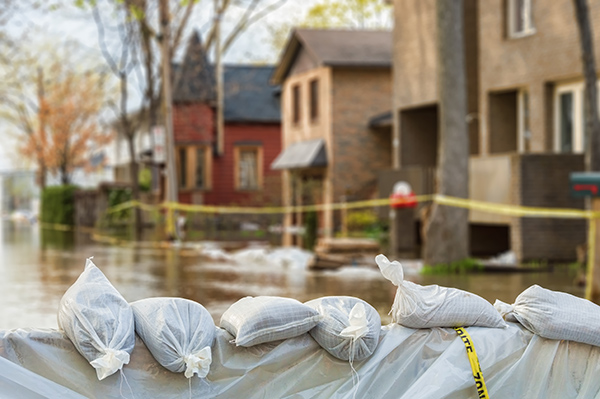 residential neighborhood flooding